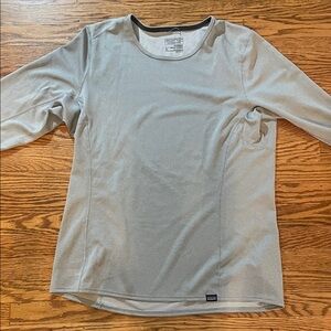 Patagonia Gray Long Sleeve Women's Top